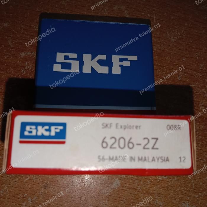 Ready Bearing klaher SKF 6206-2Z / SKF 6206 ZZ ORIGINAL