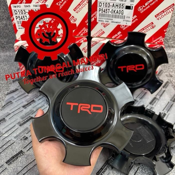 SALE  DOP VELG/DOP RODA/COVER WHEEL FORTUNER VRZ TRD DIAMETER LUAR 14CM/DIAMETER DALAM 9.5CM TH