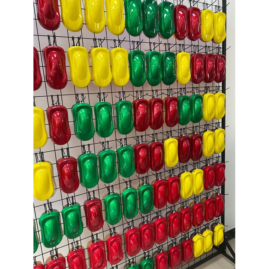 Speed Shape / Panel Display Cat / Mockup Sampel Warna Cat