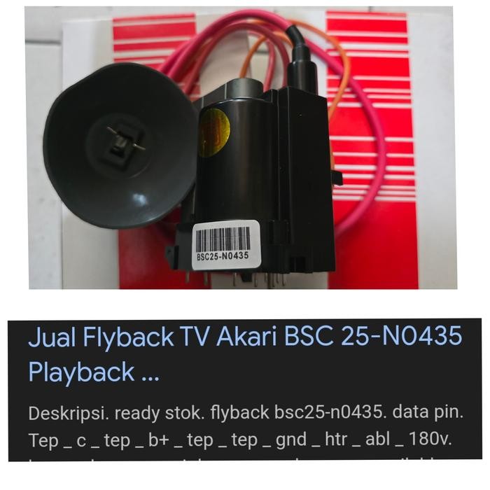 Terlaris ( BSC25-N0435 PLAYBACK TV AKARY ) BSC 25-N0435 N 0435 TV CEMBUNG FLAT SLIM 14 21 AKARI