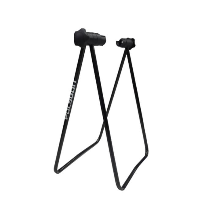 PADDOCK POLYGON STAND FOR QR HUB BLACK. JAGANG SEPEDA. BICYCLE BIKE PADDOCK STAND