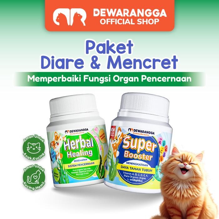 Ready Dewarangga Vitamin Kucing Diare & Mencret Dewarangga - Obat Diare Kucing Kitten Terbukti Nyata