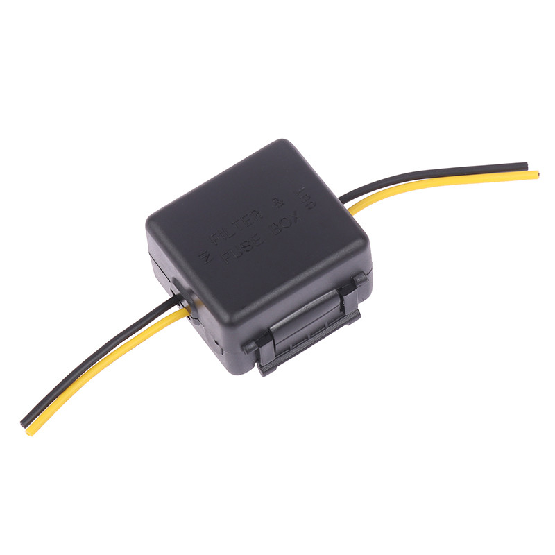 Car Power Signal Filter Anti-interference Stereo Radio Audio Relay Capacitor Power Filter Accessorie