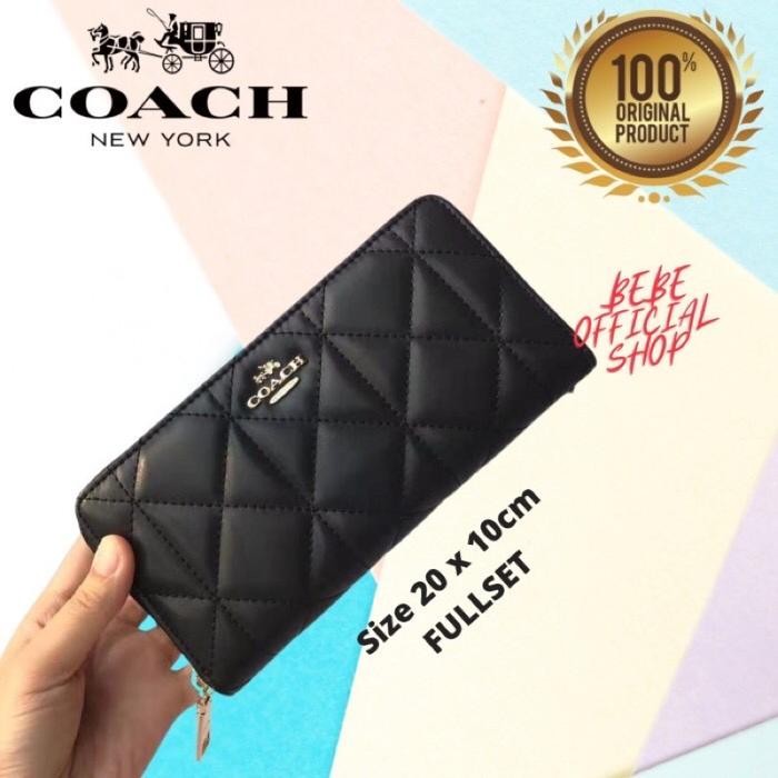 Original C H Long Wallet Zip Accordian Quilted Original CH Wallet best seller