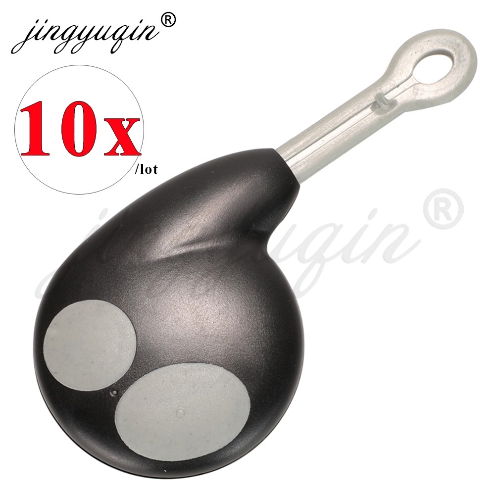 jinyuqin 10pcs Car Remote Alarm Control Key Shell For Toyota Cobra 1046 3193 7777 7928 8188 Vios fit