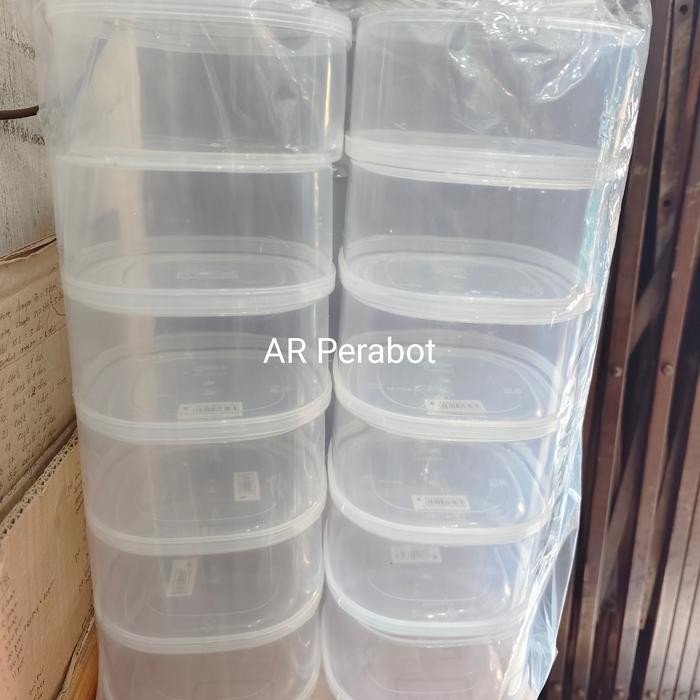 GROSIR Toples Kue Kering Nastar Plastik 500gr Toples Makanan 1/2KG
