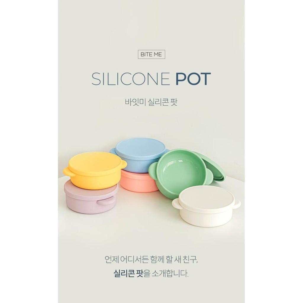 Bite Me Silicon Pot Pet Bowl