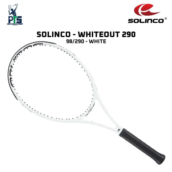 RAKET TENIS SOLINCO WHITEOUT 290 - 98/290 WHITE
