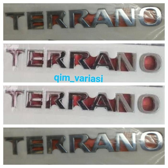 Ready Emblem Nissan Terrano Original