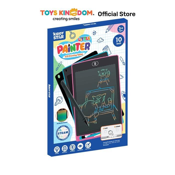 ASLI KIDDY STAR 10 INCI LCD DRAWING BOARD RM READY STOCK