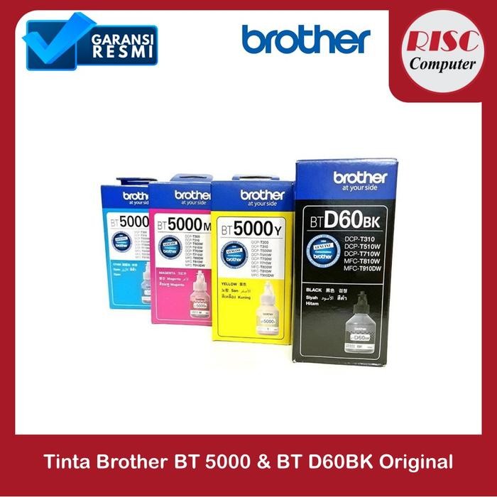 Tinta Brother BT 5000 & BT D60BK Original