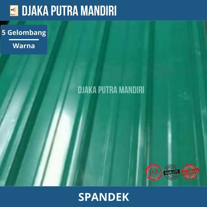 $+$+$+$+] SPANDEK GALVALUM 5 GELOMBANG SNI - ROOFTOP GALVALUME COLOUR/WARNA
