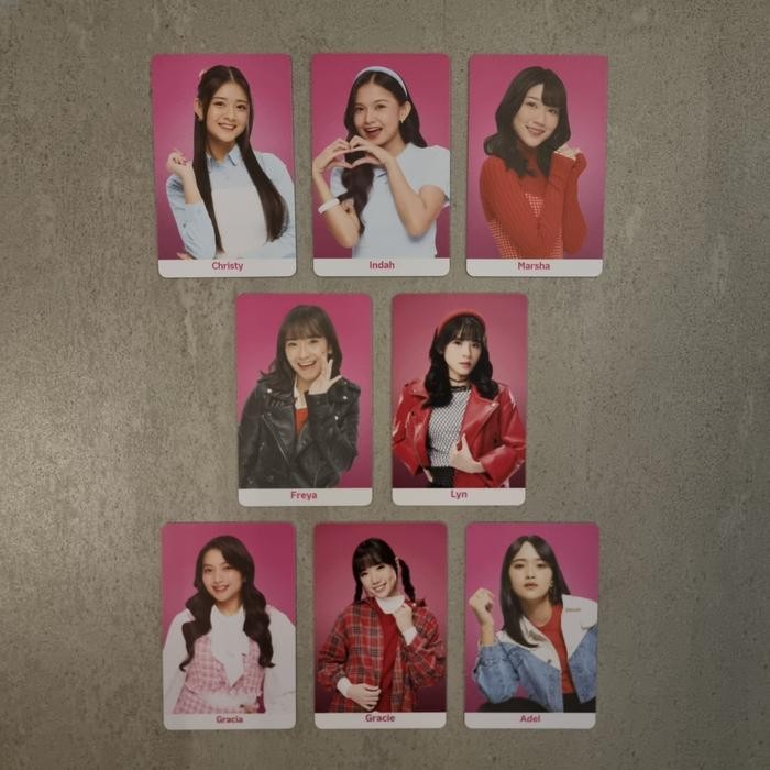 Photocard Telkomsel JKT48 Official Photo Card PC JKT 48