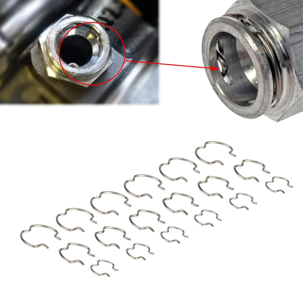 Transmission Oil Cooler Line Clips  18x 800-801 Quick Connector Clips Durable  Replacement Parts Cla