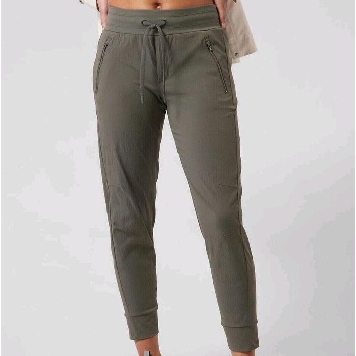 Celana Jogger Wanita Athleta Trekkie Mid Rise Legacy Original best seller
