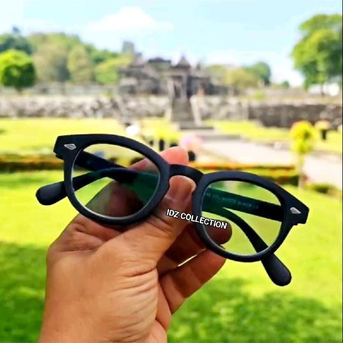 Promo Frame Kacamata Vincent Round Kacamata Minus Anti Radiasi Photocromic Glasses Eyewear