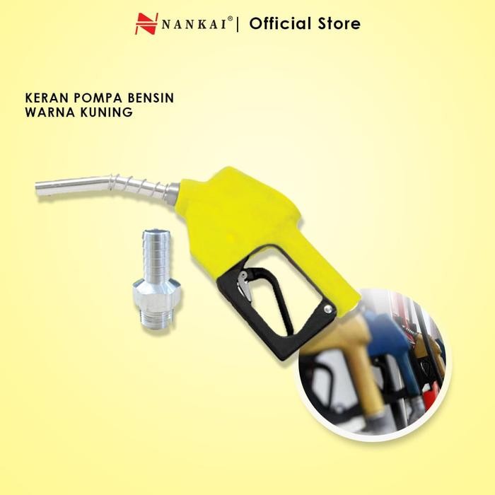 Premium Nozzle/Keran Pompa Bensin Pertamini Kuning Nankai Promo
