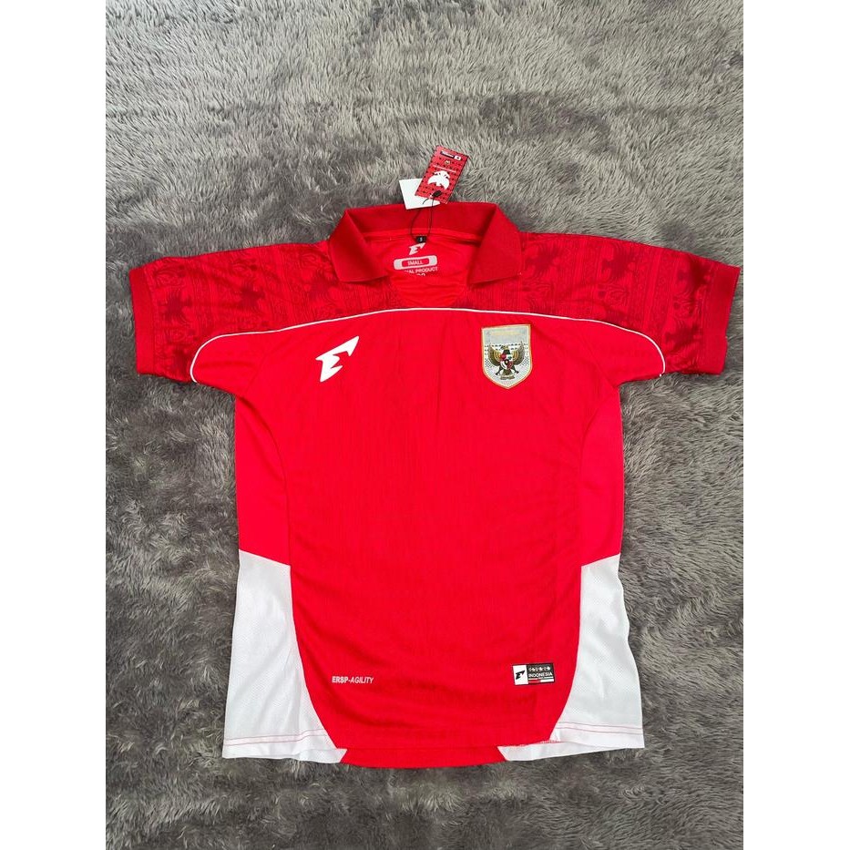 JERSEY TIMNAS INDONESIA BAJU BOLA TIMNAS ERSPO HOME MERAH GRADE ORIGINAL