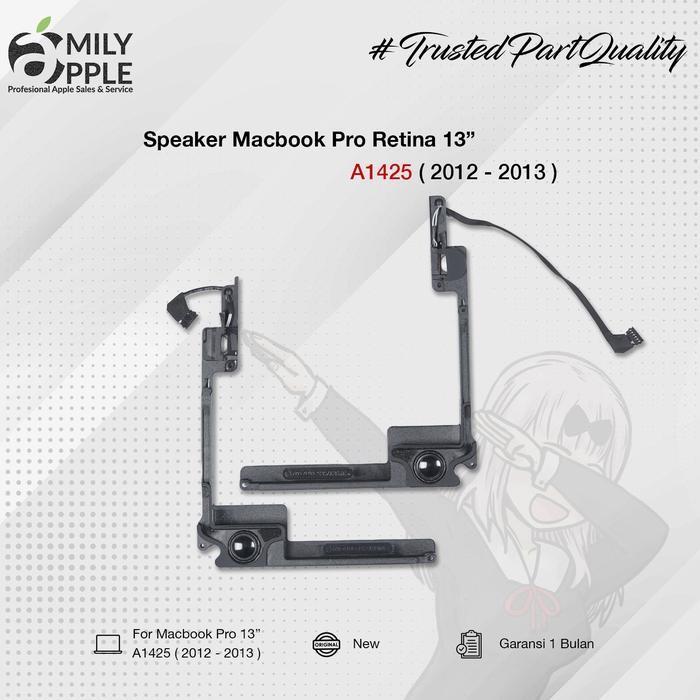 Speaker Macbook Pro Retina 13 inch A1425 2012 - 2013