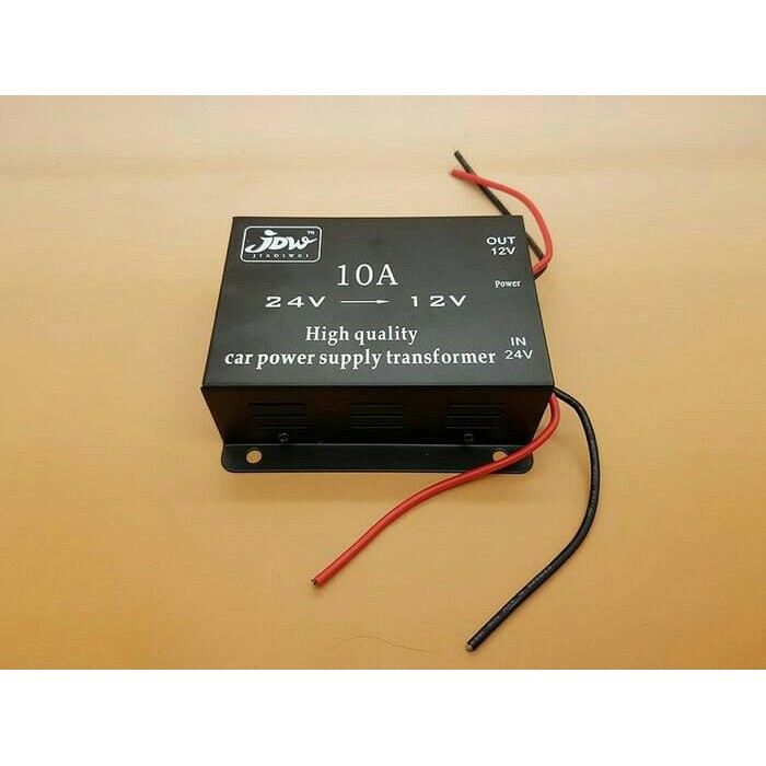 Car Power Supply Transformer Stepdown 24V To 12V 10A