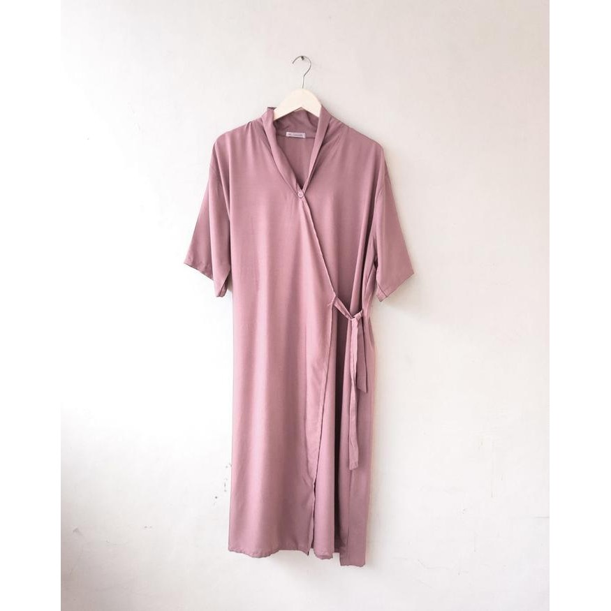 yuri pendek kimono HomeDress Kimono Daster Premium Busui dan Lahiran Hospital Friendly Rayon Jumbo