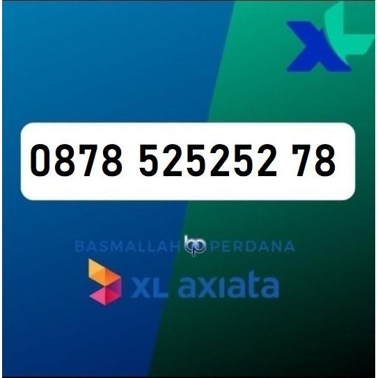 Nomor Cantik XB78 525252 78 Perdana XL 4G 5G YOP925