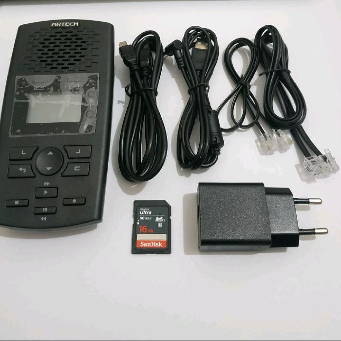 Alat Rekam Perekam Telepon Answering Machine Memory Card Standalone
