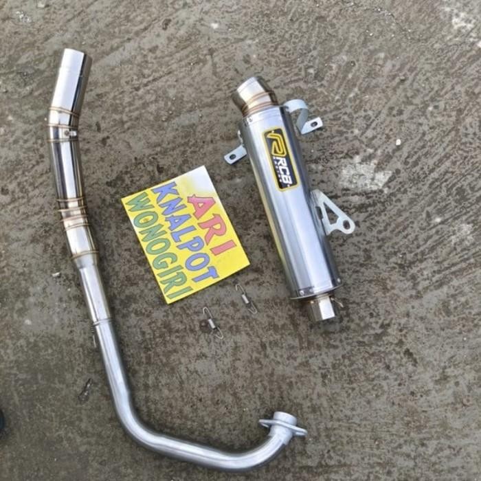 SIAPKIRIM KNALPOT RCB SATRIA FU VIXION R15 MX KING JUPITER MX SCOIO SON CBR Motor Motorcycle Mesin