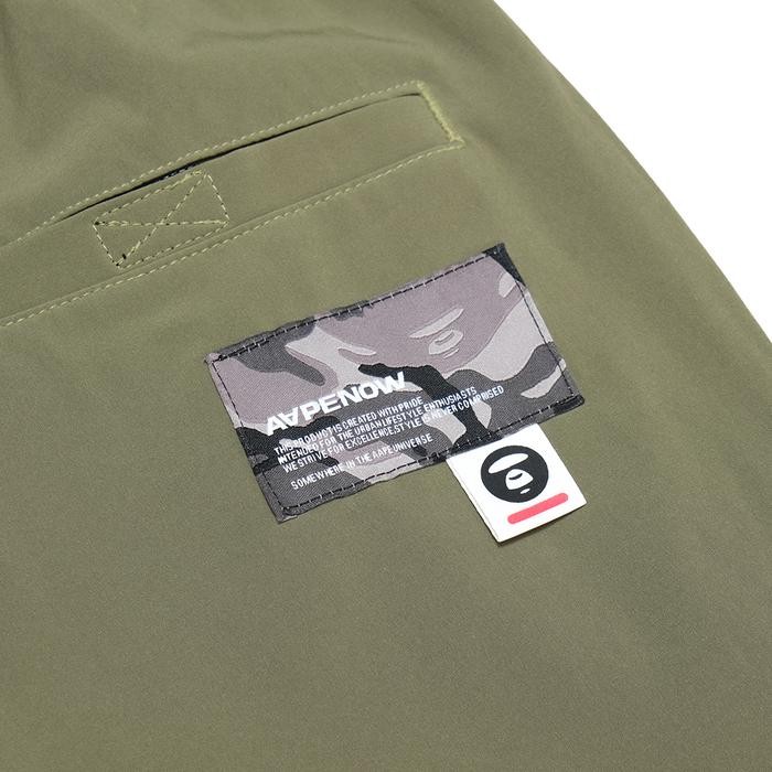Aape By A Bathing Ape Rubber Patch Jogger Pants