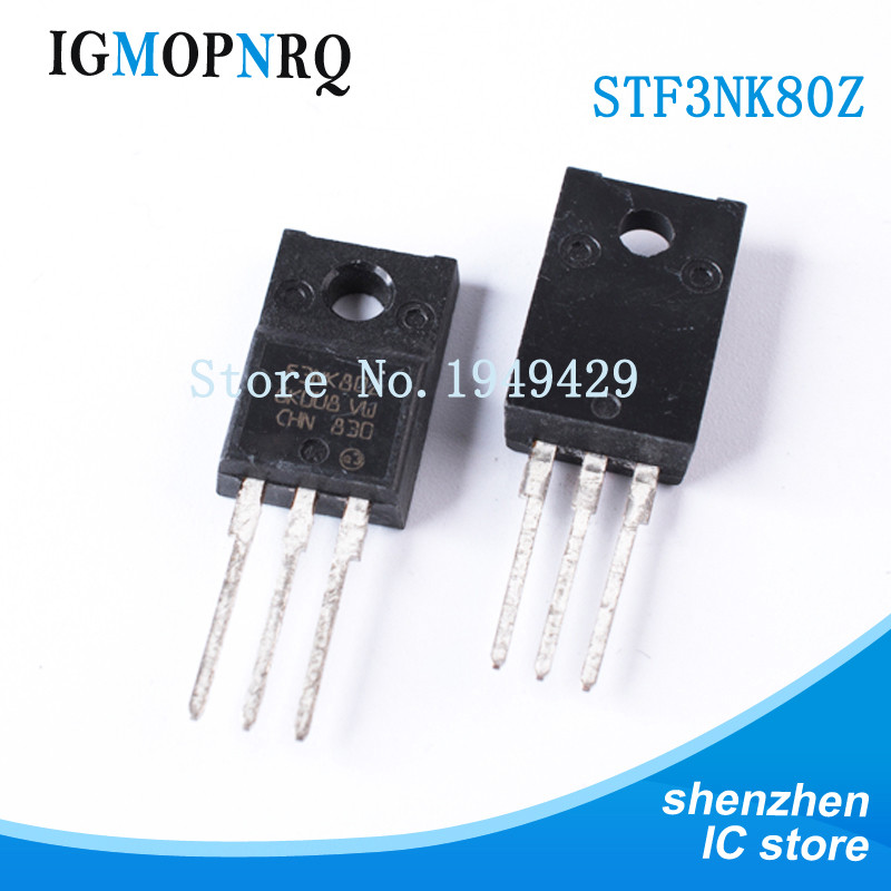 10pcs 24NM60 STF24NM60M2 13NM60 STF13NM60N STF3N62K3 STF3NK80Z STF5N52U TO-220F STF13NK50Z STF24N60M
