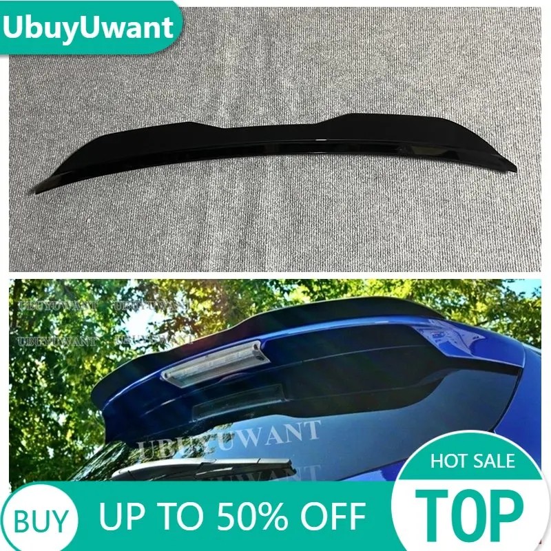Rear Roof Spoiler For Ford Focus Mk3 St High Quality Abs Plastic Gloss Black Extension Focus Car