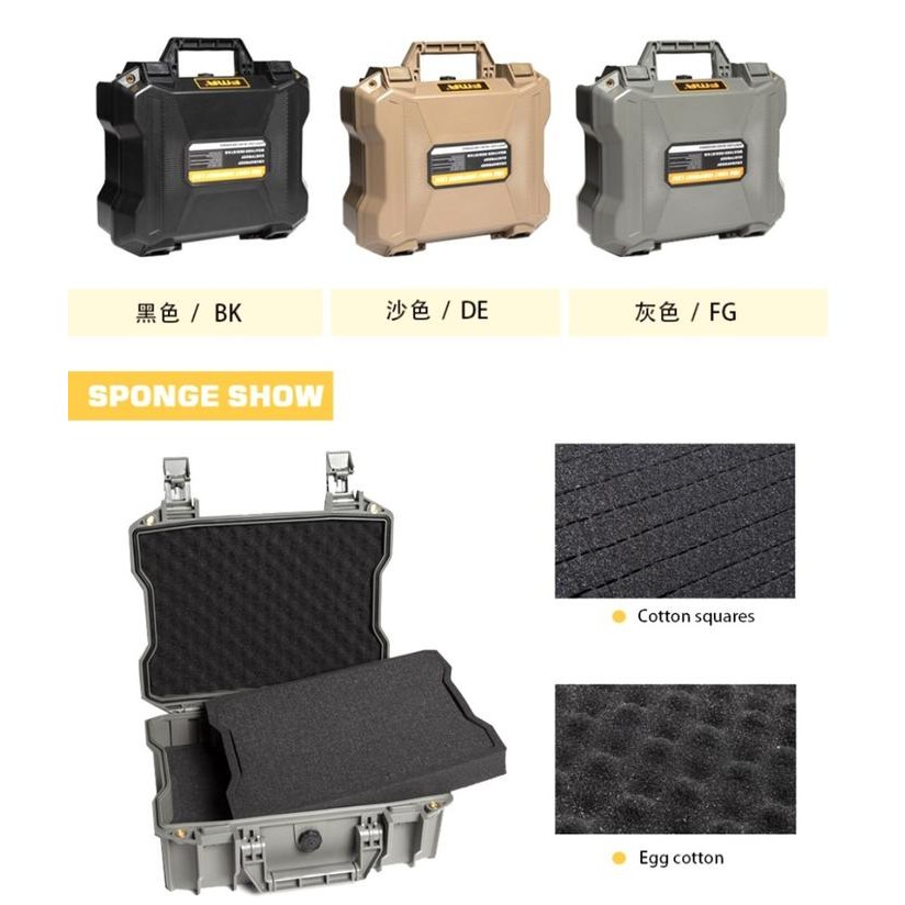 FMA Vault Tactical Equipment Case Outdoor Hardcase Multifungsi TB1391