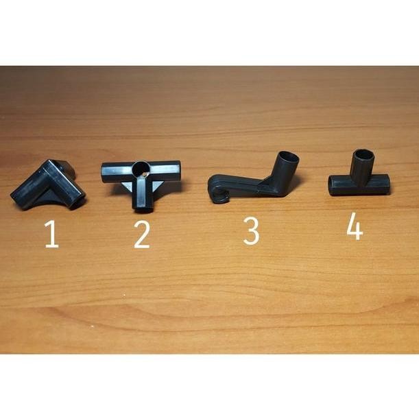 SIKU KONEKTOR UNTUK RAK SEPATU COVER / PENYAMBUNG PIPA RAK SEPATU