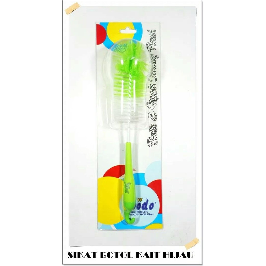 tyi4- Dodo Sikat Botol & Dot Dodo Bottle & Nipple Cleansing Brush