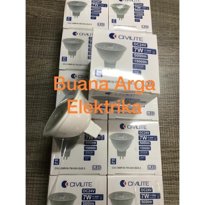 al42- Lampu Civilite 12 Mr-16 24V 7W