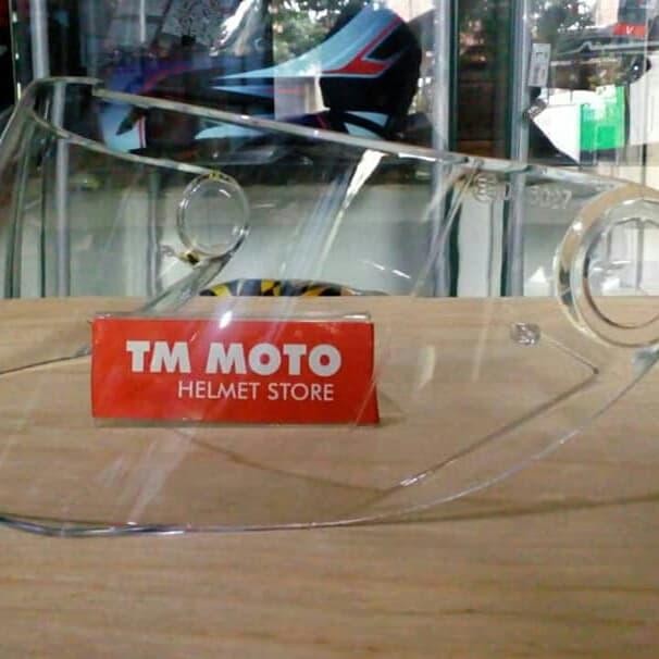 Clear Flat Visor Helm Snail FFs1