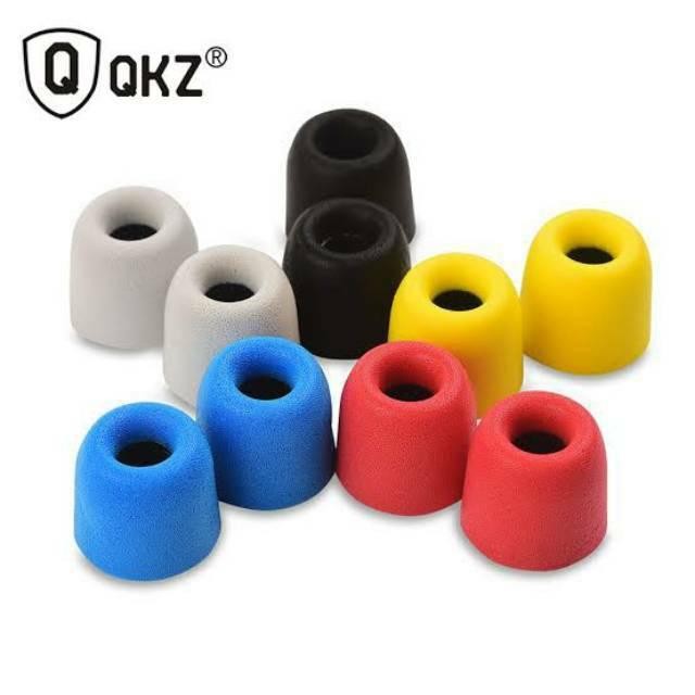 ybmc- Qkz Eartips Memory Foam - Upgrade Eartips - Busa Karet Silicone