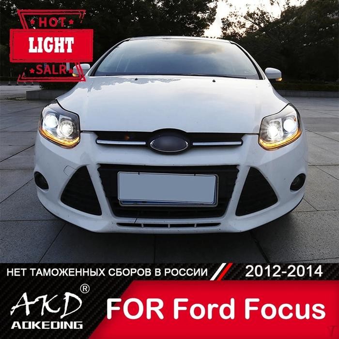 Lampu depan mobil Ford Focus, lampu depan mobil untuk Ford Focus