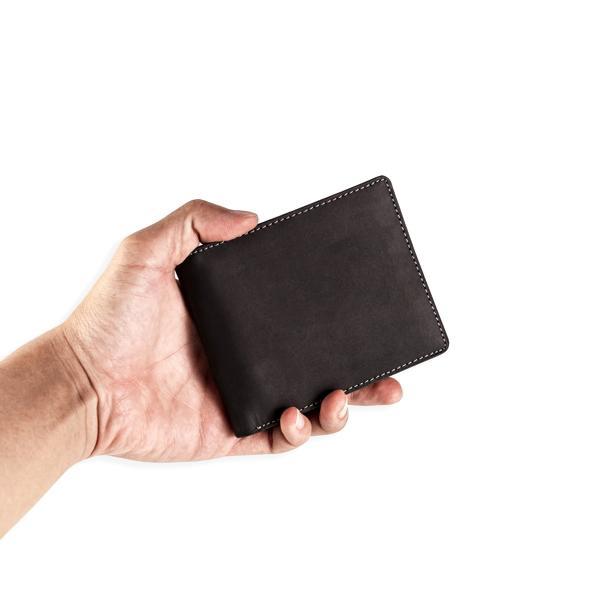 Jayuwan DCTA Dompet Pria Kulit Sapi Crazy Horse - Hitam