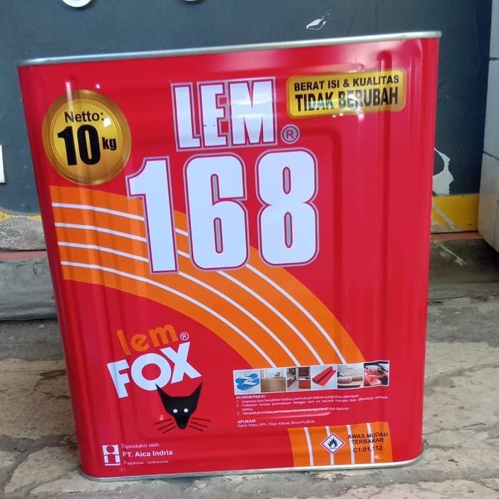 Lem Fox 168 Blek / Lem Kuning 10Kg