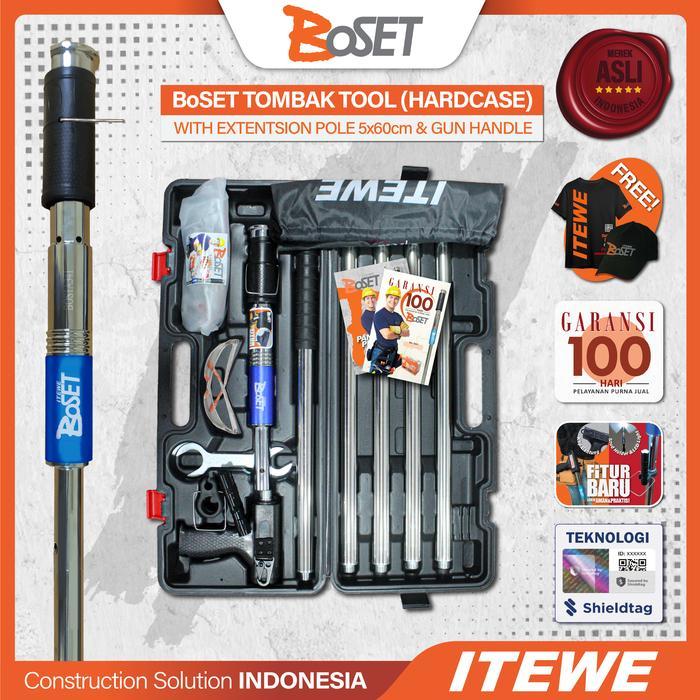 BOSET TOMBAK TOOL (HARD CASE) + EXTENSION POLE 5x60cm + GUN HANDLE