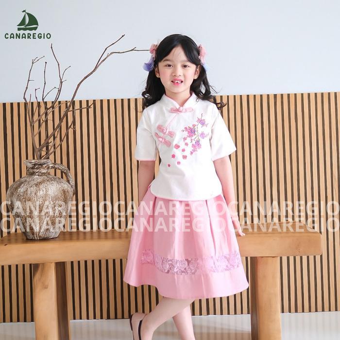 Baju Imlek Cheongsam Anak Perempuan Baju Cina Cheongsam