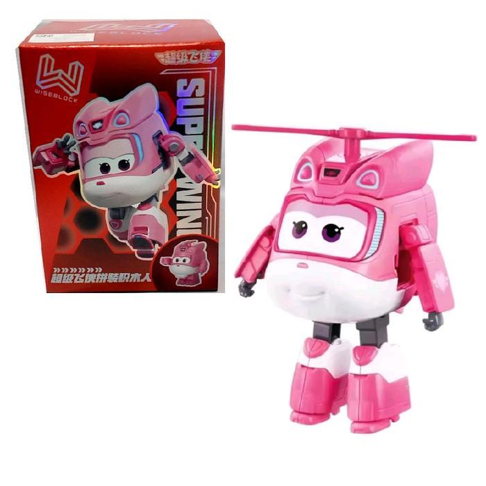 WISEBLOCK SUPER WINGS AULDEY Robot Pesawat