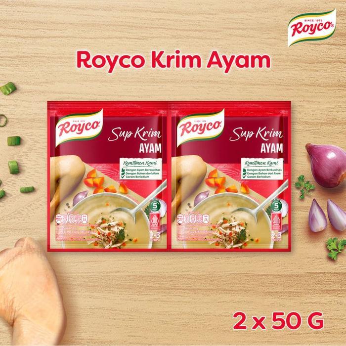 [HARGA SPESIAL] Royco Sup Krim Ayam 58G Isi 2