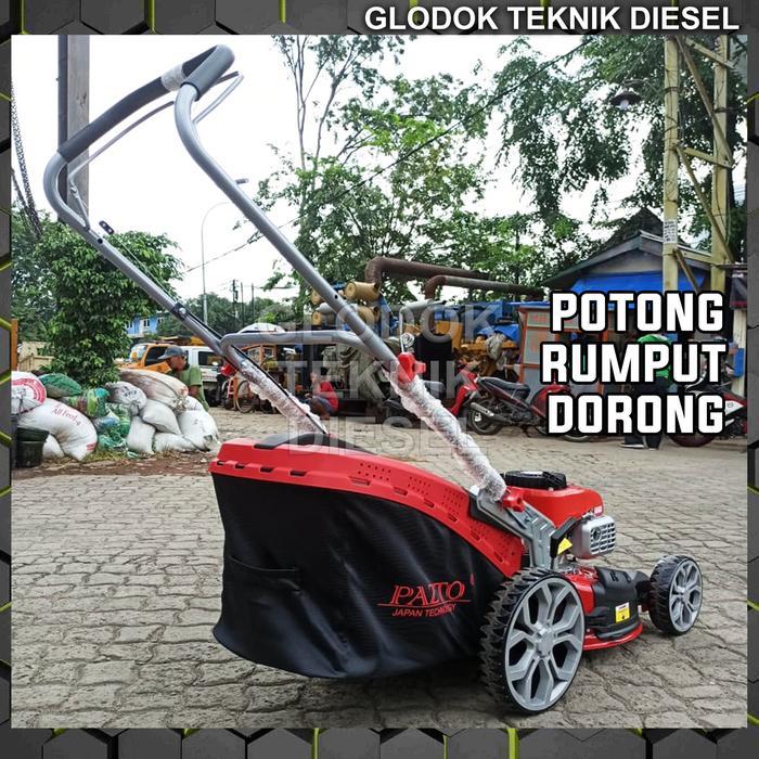 MESIN POTONG RUMPUT DORONG BENSIN TERKUAT GASOLINE LAWN MOWER ORIGINAL