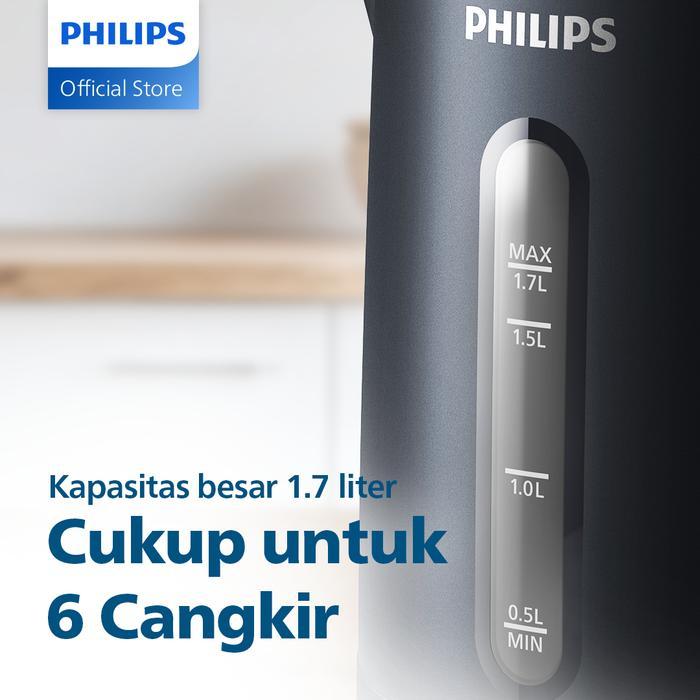Philips Kettle Teko Listrik Hd9314/92 Hitam - Philips Teko Pemanas Air Listrik 1.7 Liter - Philips