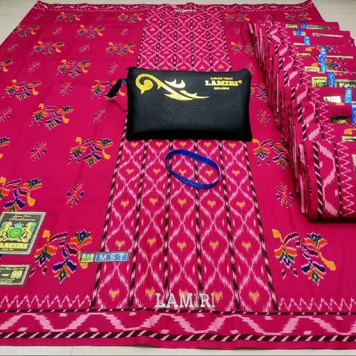 SARUNG LAMIRI MST KEMBANG BAHAN RAYON Promo