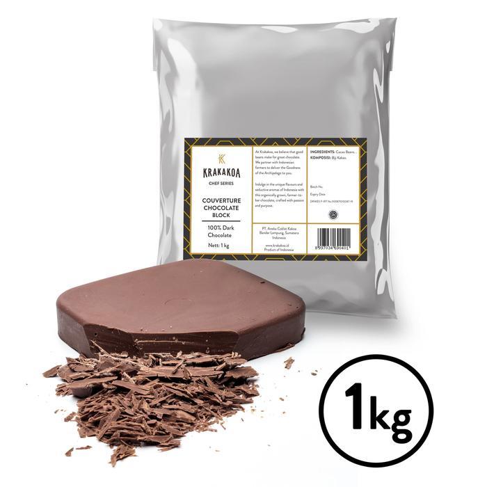 100% Dark Chocolate Couverture