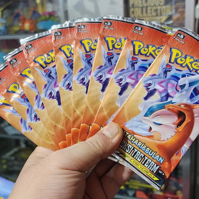 PROMO Booster Pack Pokemon Ac3b Tag Team / Tagteam Matahari Bulan Kartu Pokemon TCG Indonesia