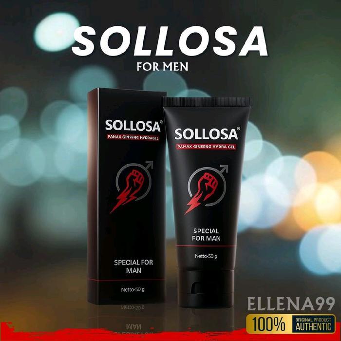 SOLLOSA HYDRA GEL ORIGINAL FOR MAN BISA COD